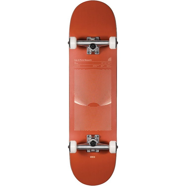 Globe G1 Lineform Cinnamon Complete Skateboard 8.25