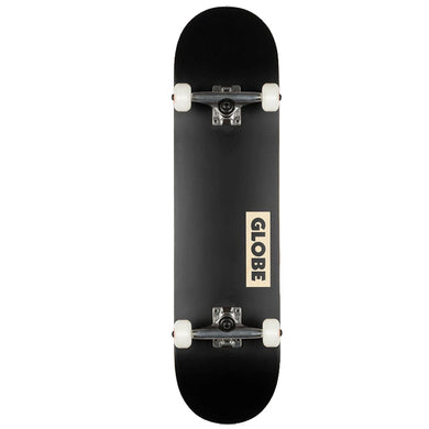 Globe Goodstock Black Complete Skateboard 8.125