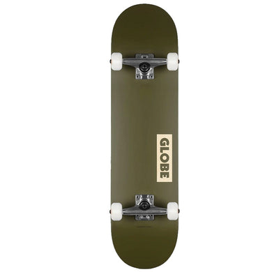 Globe Goodstock Fatigue Green Complete Skateboard 8.25