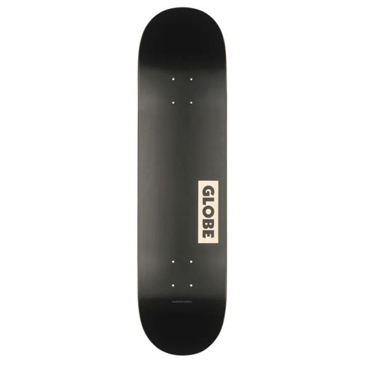 Globe Goodstock Skateboard Deck Black 8.125