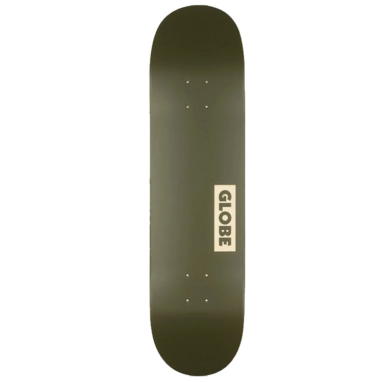 Globe Goodstock Skateboard Deck Fatigue Green 8.25