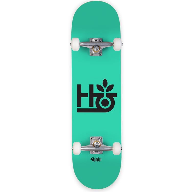 Habitat Skateboards Pod Teal Complete Skateboard 7.75