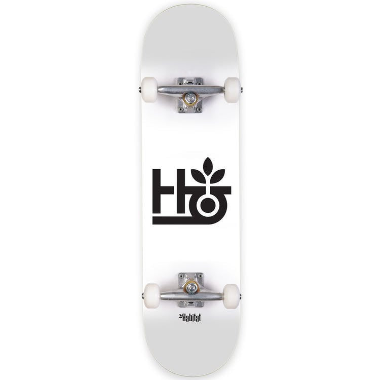 Habitat Skateboards Pod White Complete Skateboard 8