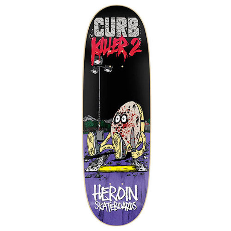 Heroin Skateboards Kurb Killer II Skateboard Deck 10