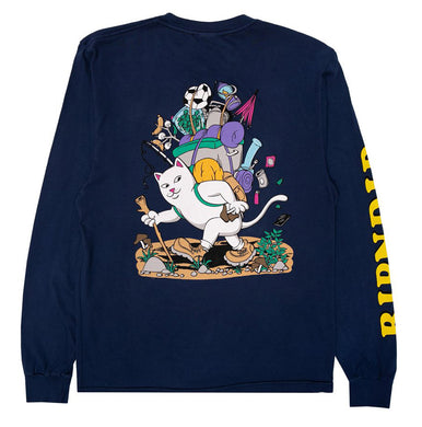 RIPNDIP Hiker Nerm Navy Longsleeve T-Shirt