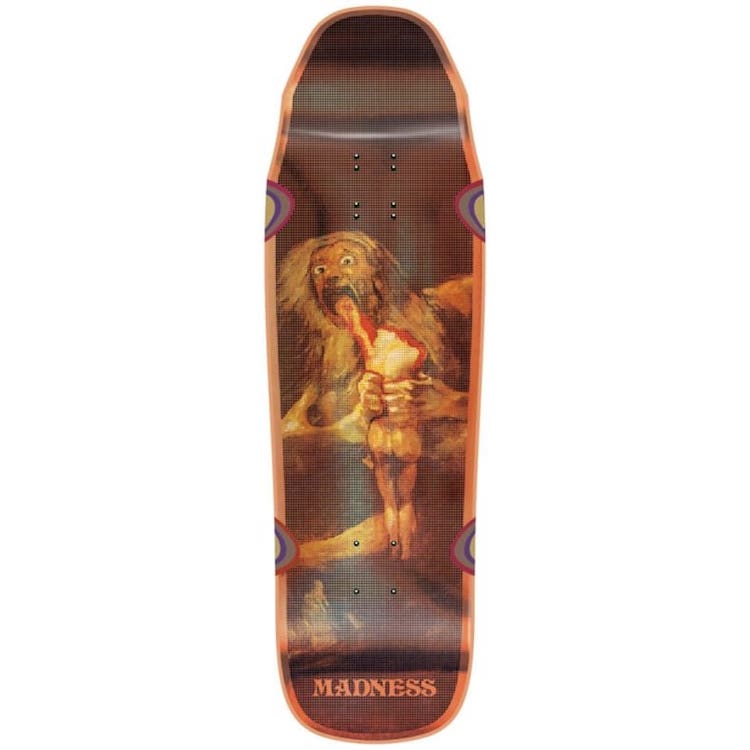 Madness Skateboards Halftone Son R7 Bronze Skateboard Deck 9.5''