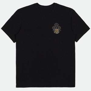 Brixton Seer Tailored S/S Standard T-Shirt Black