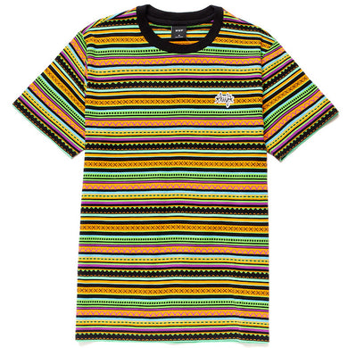 HUF Topanga Short Sleeve Knit Top S/S T-Shirt Poppy