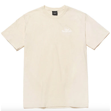 HUF Issues Logo Puff T-Shirt Unbleached