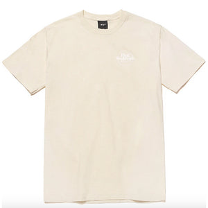 HUF Issues Logo Puff T-Shirt Unbleached