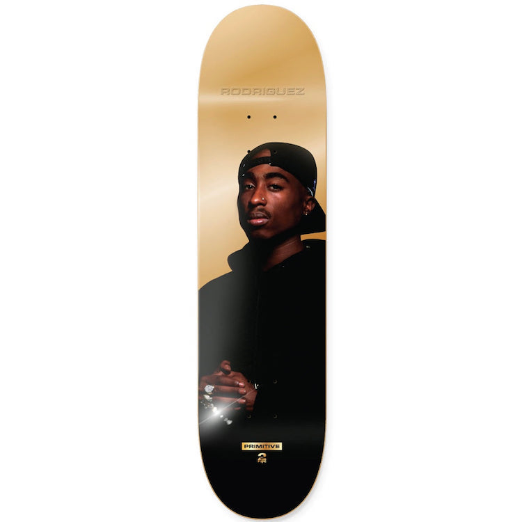Primitive Skateboarding x 2Pac Rodriguez Shine Skateboard Deck 8.38''