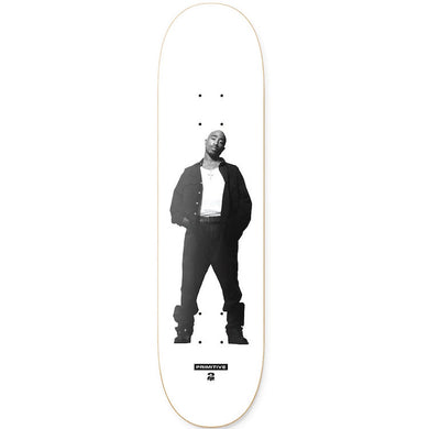 Primitive Skateboarding x 2Pac Posted Skateboard Deck 8''