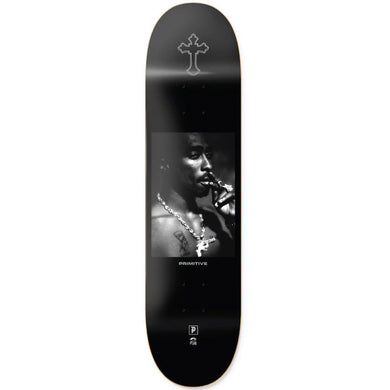 Primitive Skateboarding x Tupac Platinum Skateboard Deck 8.25''