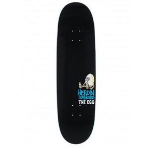 Heroin Skateboards Black Summer ‘Original Egg’ Skateboard Deck 8.7″