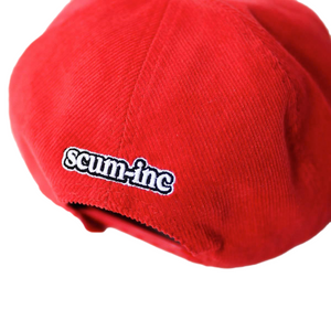 Fake Scum Star Embroidered Cap Red