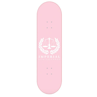 Imperial Skateboards Pink Logo Skateboard Deck 8.5