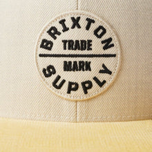 Brixton Oath III Snapback Cap Blonde/Beige