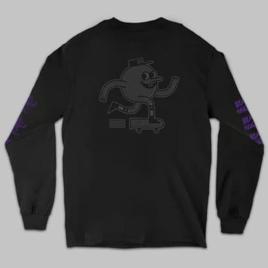 Blast Skates Smasher LongSleeve T-Shirt Black