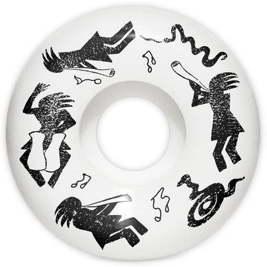 Girl Skateboards Kokopelli Staple Skateboard Wheels 99a 52mm