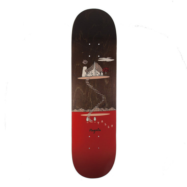 Magenta Skateboards Leo Valls Landscape Skateboard Deck 8.5