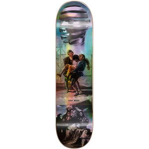 Madness Skateboards Trey Wood Blackout R7 Holographic Skateboard Deck 8.25"
