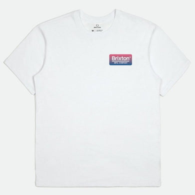 Brixton Palmer Tailored S/S Standard T-Shirt White