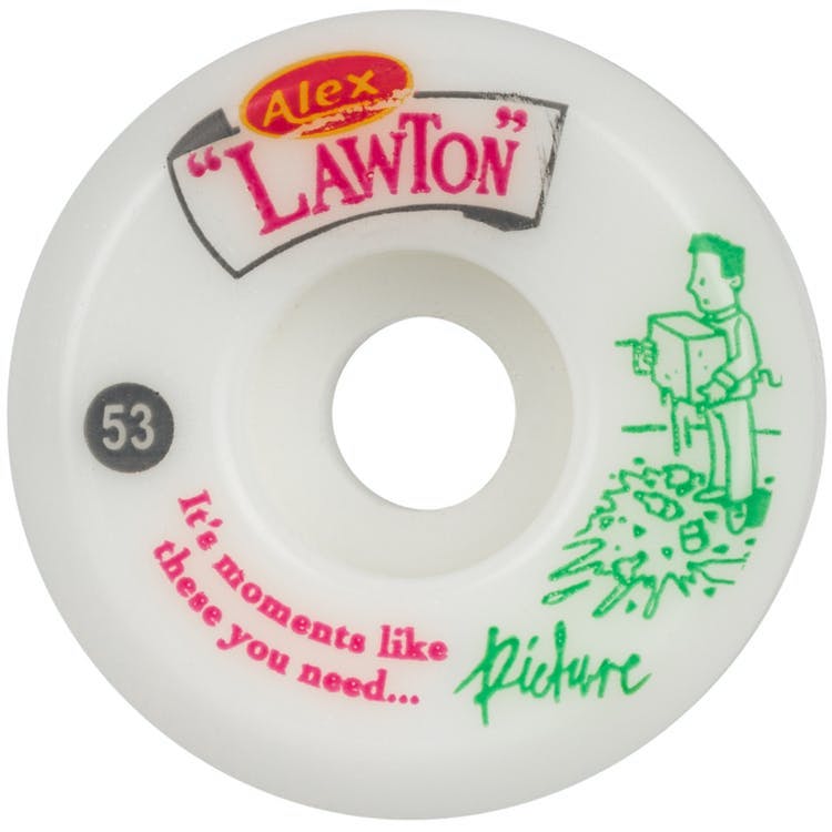 Picture Wheel Co Alex Lawton Moments Skateboard Wheels 101a 53mm
