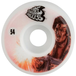 Picture Wheel Co Kung Fu Drifters My Uzi Skateboard Wheels 101a 54mm