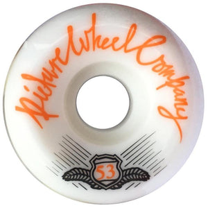 Picture Wheel Co POP Tangarine Skateboard Wheels 99a 53mm