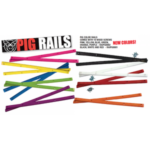 Pig Wheels 14" Rails Pink