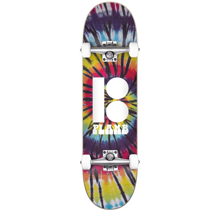 Plan B Team Spiral Complete Skateboard 7.75