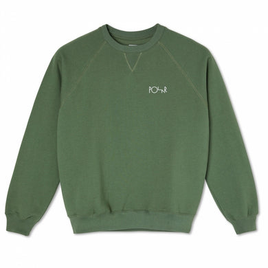 Polar Skate Co Default Crewneck Sweatshirt Khaki