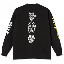 Polar Skate Co Facescape L/S T-Shirt Black