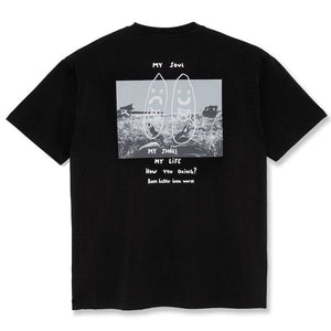 Polar Skate Co Struggle T-Shirt Black