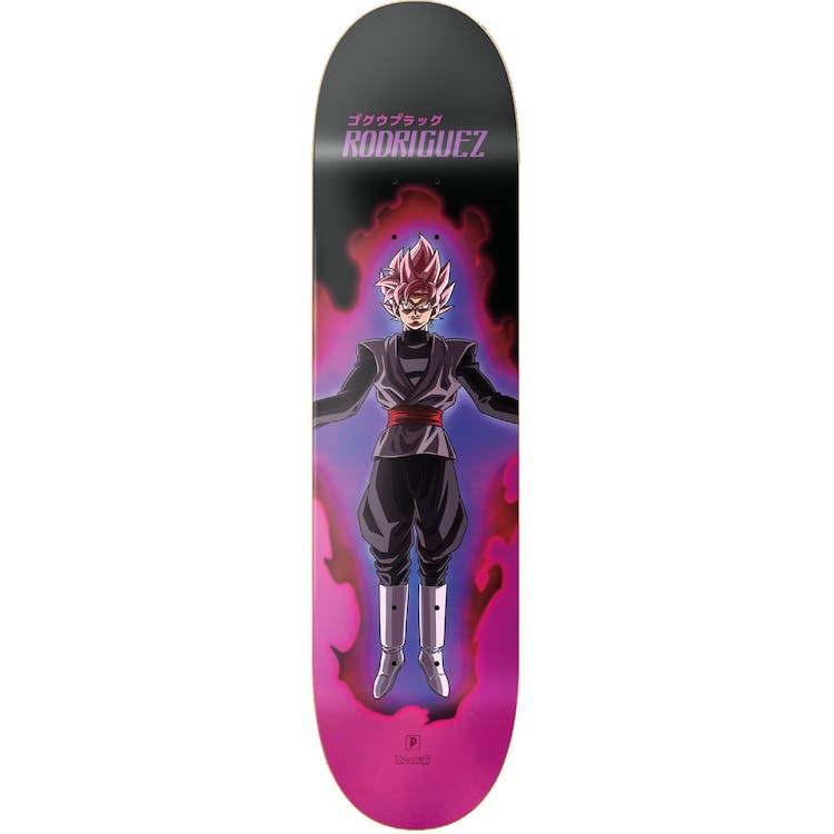 Primitive Skateboarding Rodriquez Super Saiyan Rose Skateboard Deck 8.25''