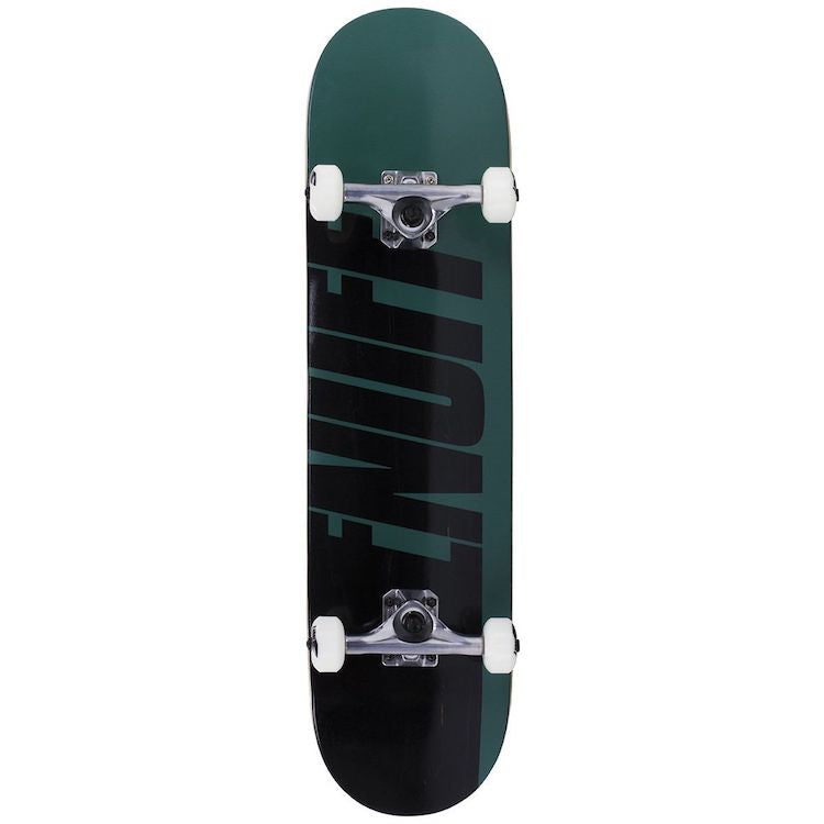 Enuff Skateboards Half Stain Green Complete Skateboard 8
