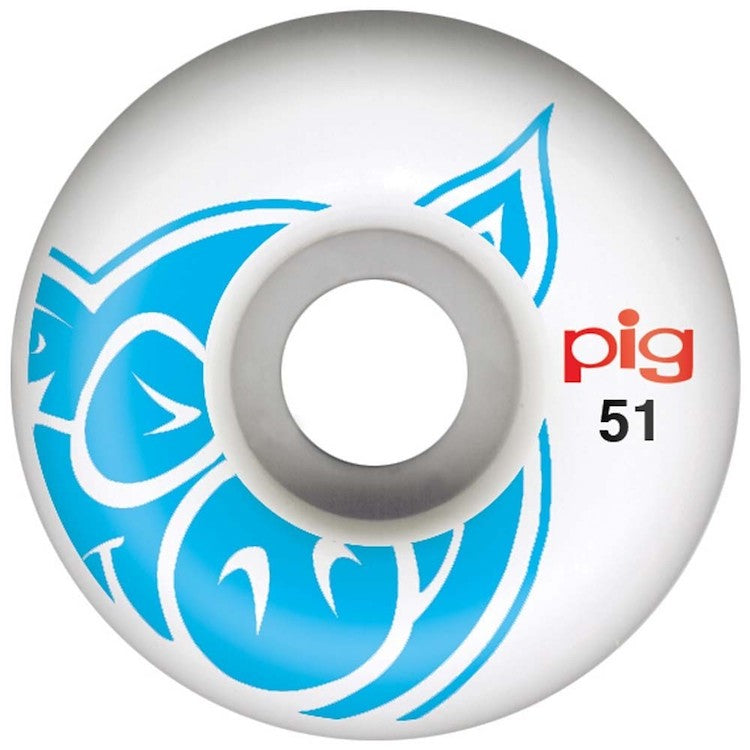 Pig Wheels Pig Head Skateboard Wheels 101a 51mm