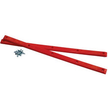 Pig Wheels 14" Rails Red