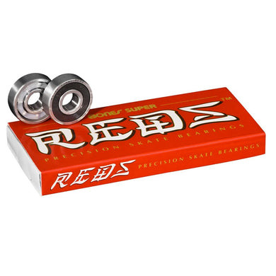 Bones Super Red 608 Skateboard Bearings (Pack of 8)