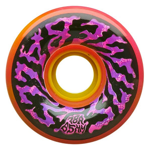 Slime Ball Wheels Swirly Swirl Pink/Yellow Skateboard Wheels 78a 65mm