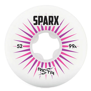 Ricta Wheels Sparx Skateboard Wheels 99a 52mm