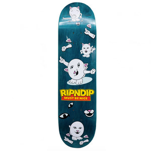 RIPNDIP Nerm Story (Blue) Skateboard Deck 8.5"