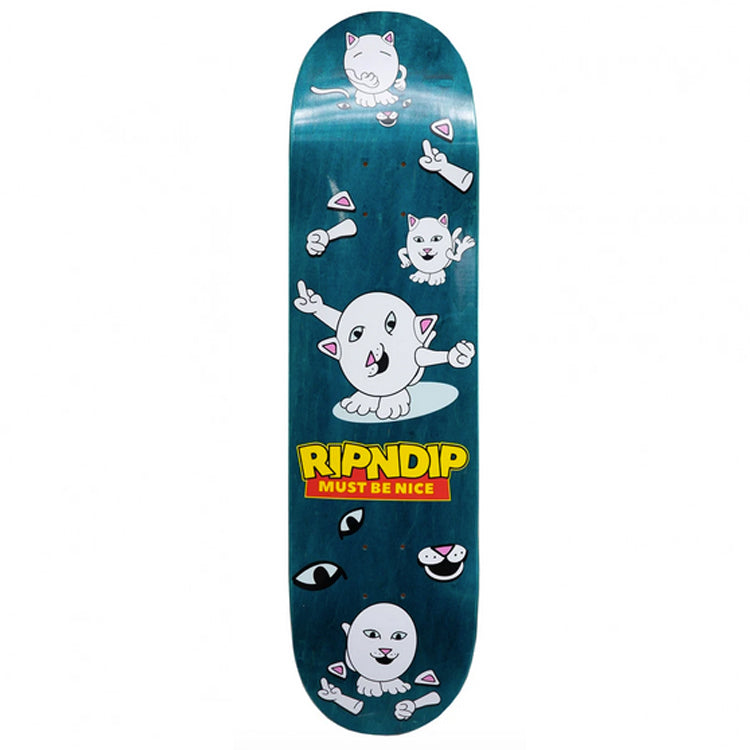 RIPNDIP Nerm Story (Blue) Skateboard Deck 8.5
