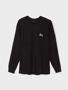 Stussy Basic Logo Longsleeve T-Shirt Black