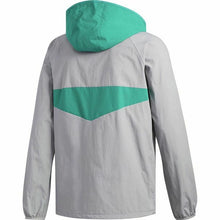 Adidas Skateboarding Dekum Packable Wind Jacket Light Granite/Active Green