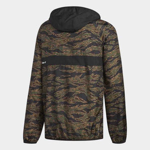 Adidas Skateboarding BB Packable Wind Jacket Camo Print/Black/Orange