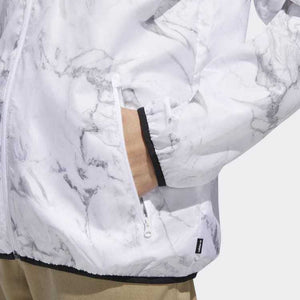 Adidas Skateboarding BB Packable Wind Jacket White/Solid Grey/Black