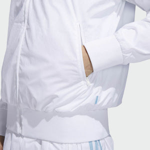 Adidas Skateboarding X Krooked Track Jacket White/Clear Blue