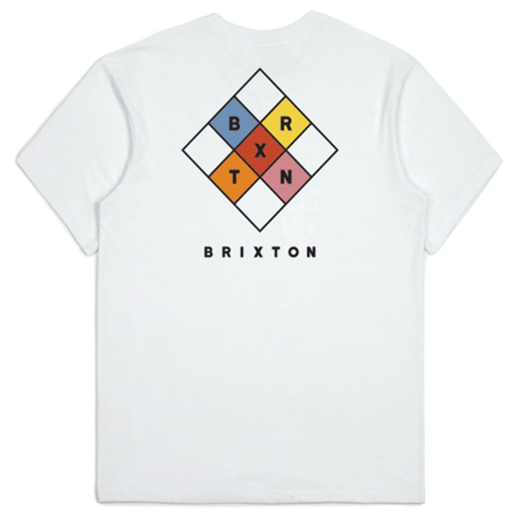 Brixton Quintet S/S Standard T-Shirt White