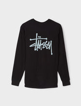 Stussy Basic Logo Longsleeve T-Shirt Black